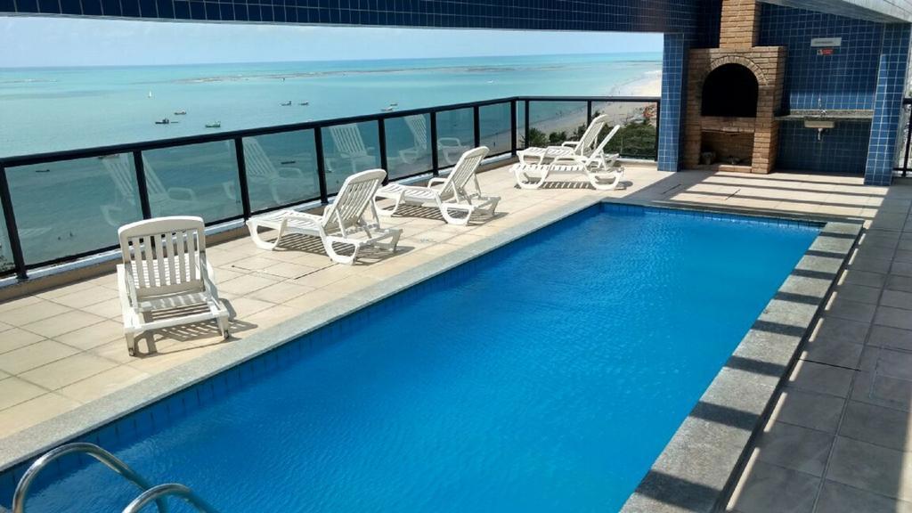 Apartmán Apartamento Luxo 2/4 Beira-Mar Pajucara - Maceio Exteriér fotografie