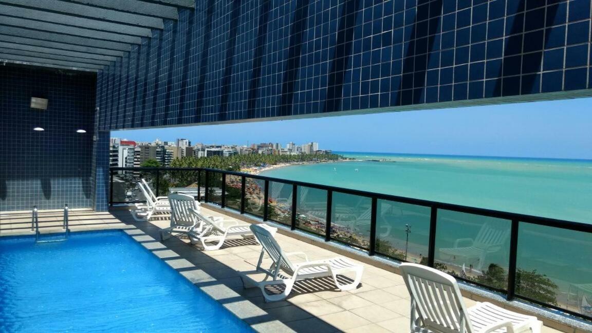 Apartmán Apartamento Luxo 2/4 Beira-Mar Pajucara - Maceio Exteriér fotografie